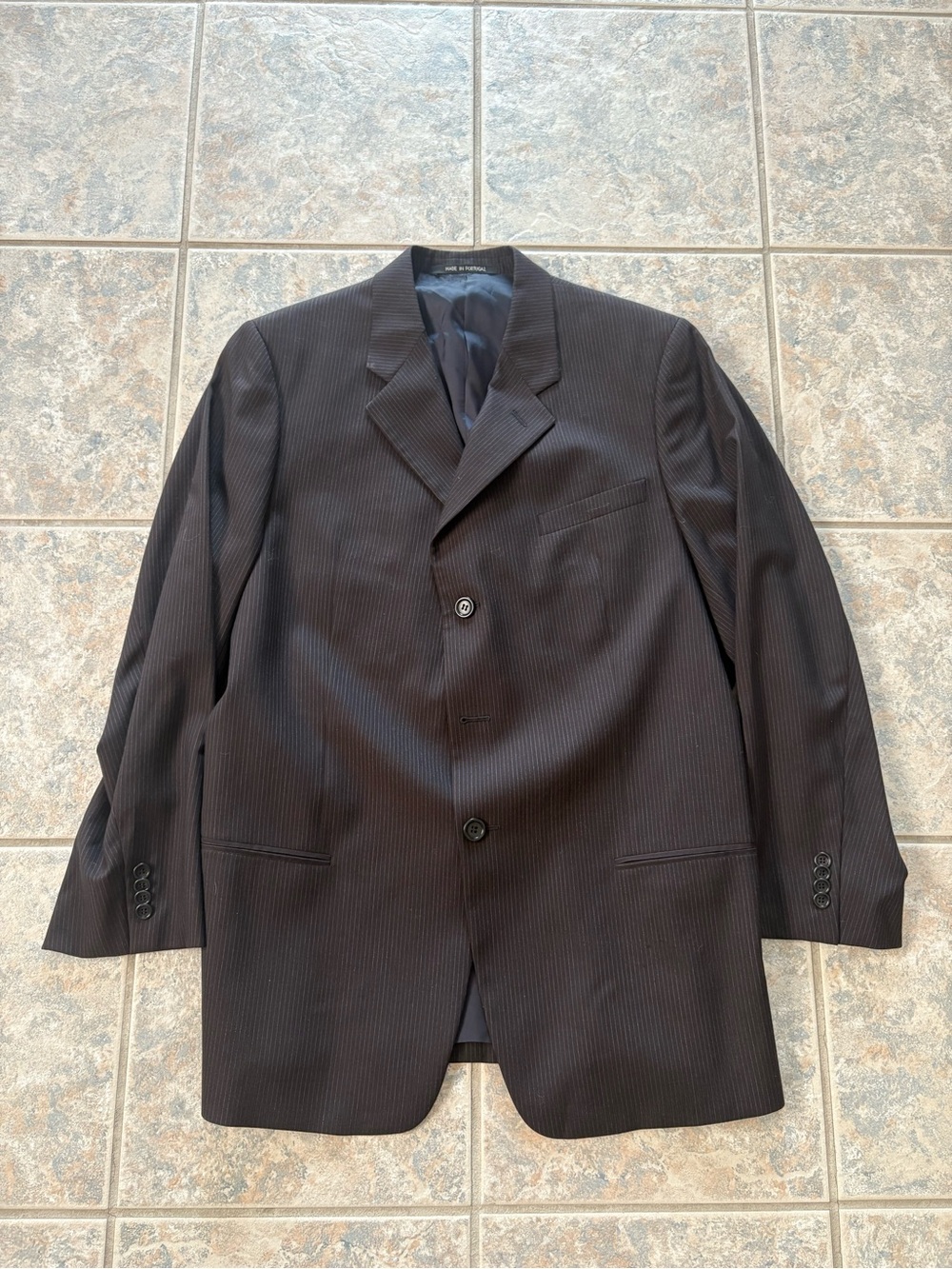 Y2K GIORGIO ARMANI COLLEZIONI MENS BROWN BLAZER 42